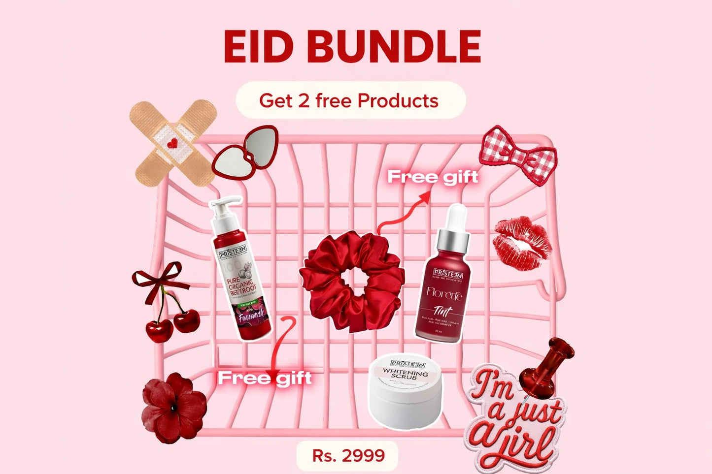 Red Hot Eid Glow! ❤️